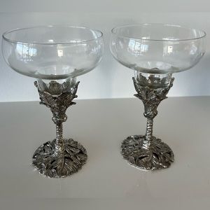 Vintage Arthur  Court Margarita glasses. New with sticker